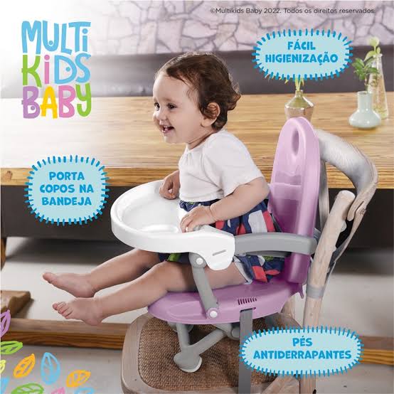 Cadeira de Alimentação Infantil Pocket - Bebeliê